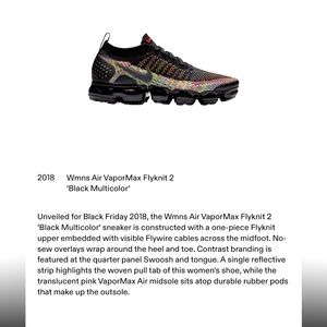 NIKE Vapormax Flyknit sneakers 🌈